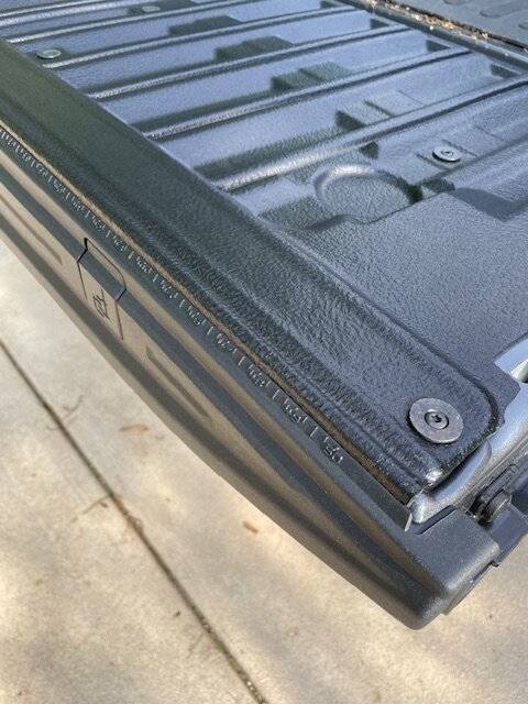 Ford Ranger Ford Tailgate Liner installed IMG_2899