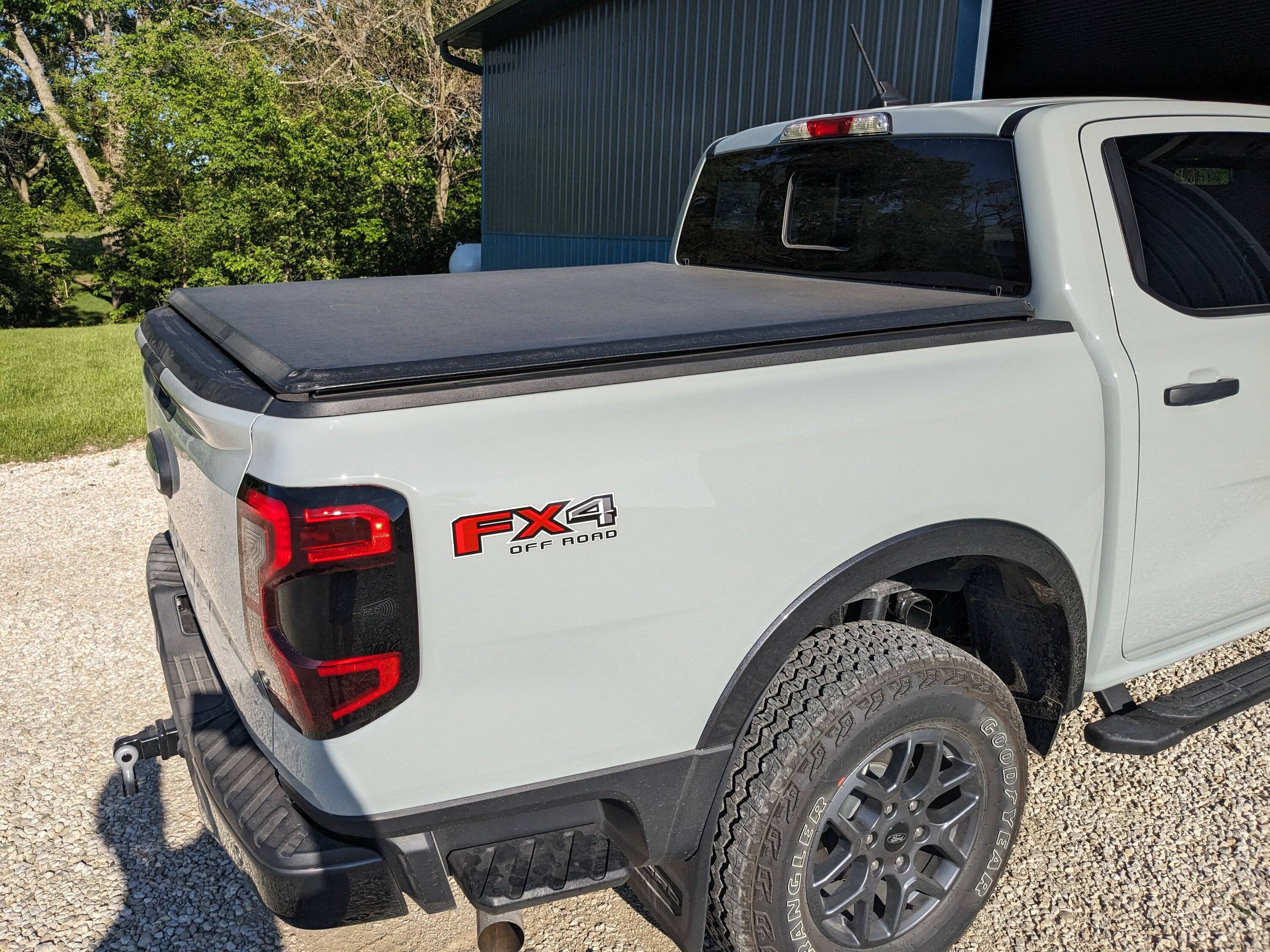 Ford Ranger Ford Accessories Truxedo Soft Roll-up Bed Cover installed on 2024 Ranger XLT PXL_20240517_230451534