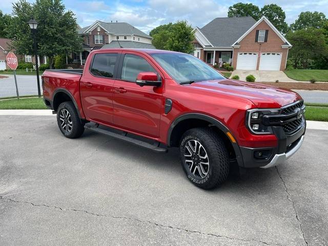 Ford Ranger Just received my Hot Pepper Red Lariat truck 1