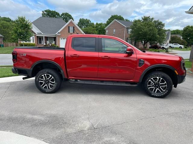 Ford Ranger Just received my Hot Pepper Red Lariat truck 2