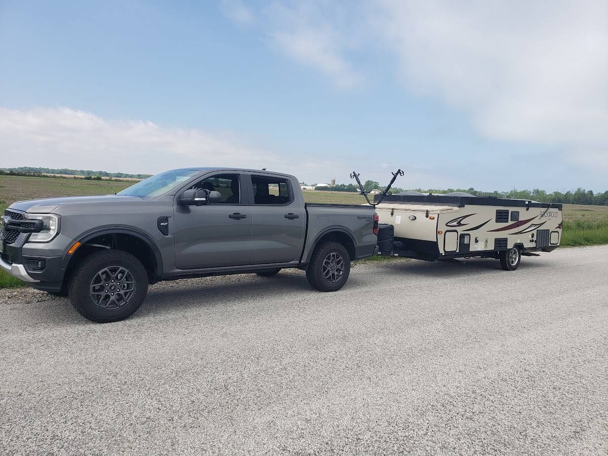 Ford Ranger ReadyLIFT Bronco level kit installed on 2024 Ranger -- review & tips 20240521_104859