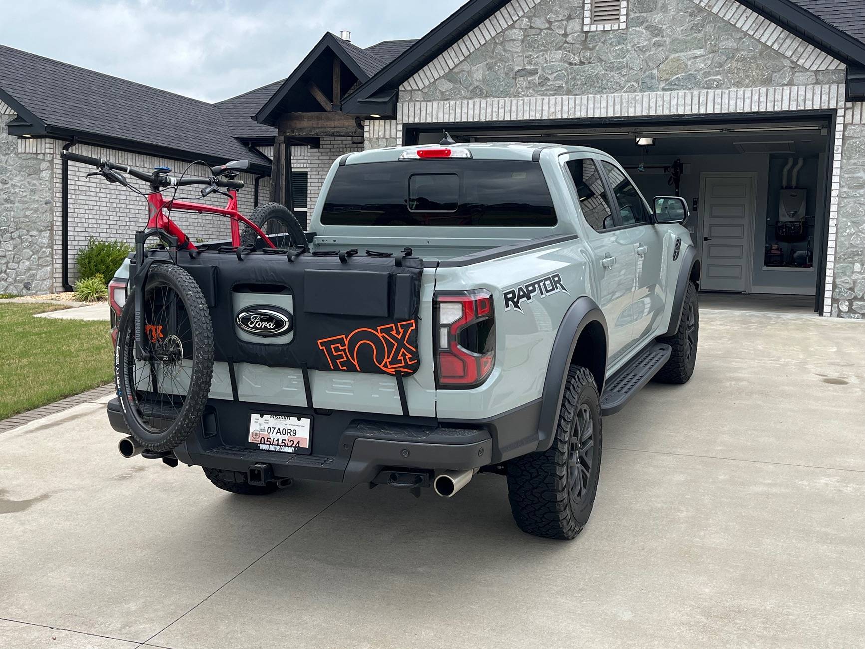 Ford Ranger Tailgate pad for bikes on the ‘24 Ranger IMG_4658