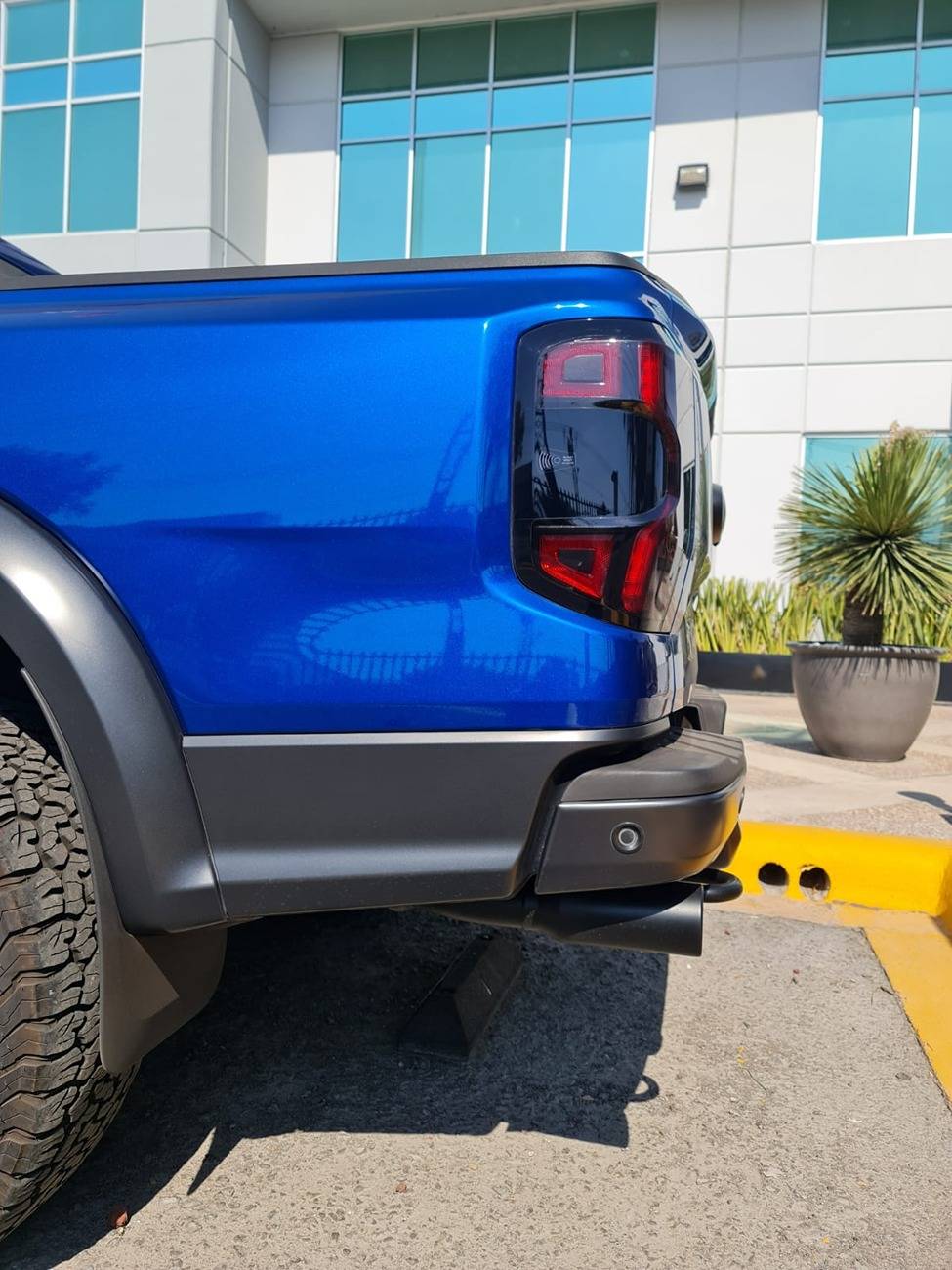 Ford Ranger Blacked out exhaust tips on Ranger Raptor w/ ceramic exhaust paint WhatsApp Image 2024-05-24 at 11.25.40 AM