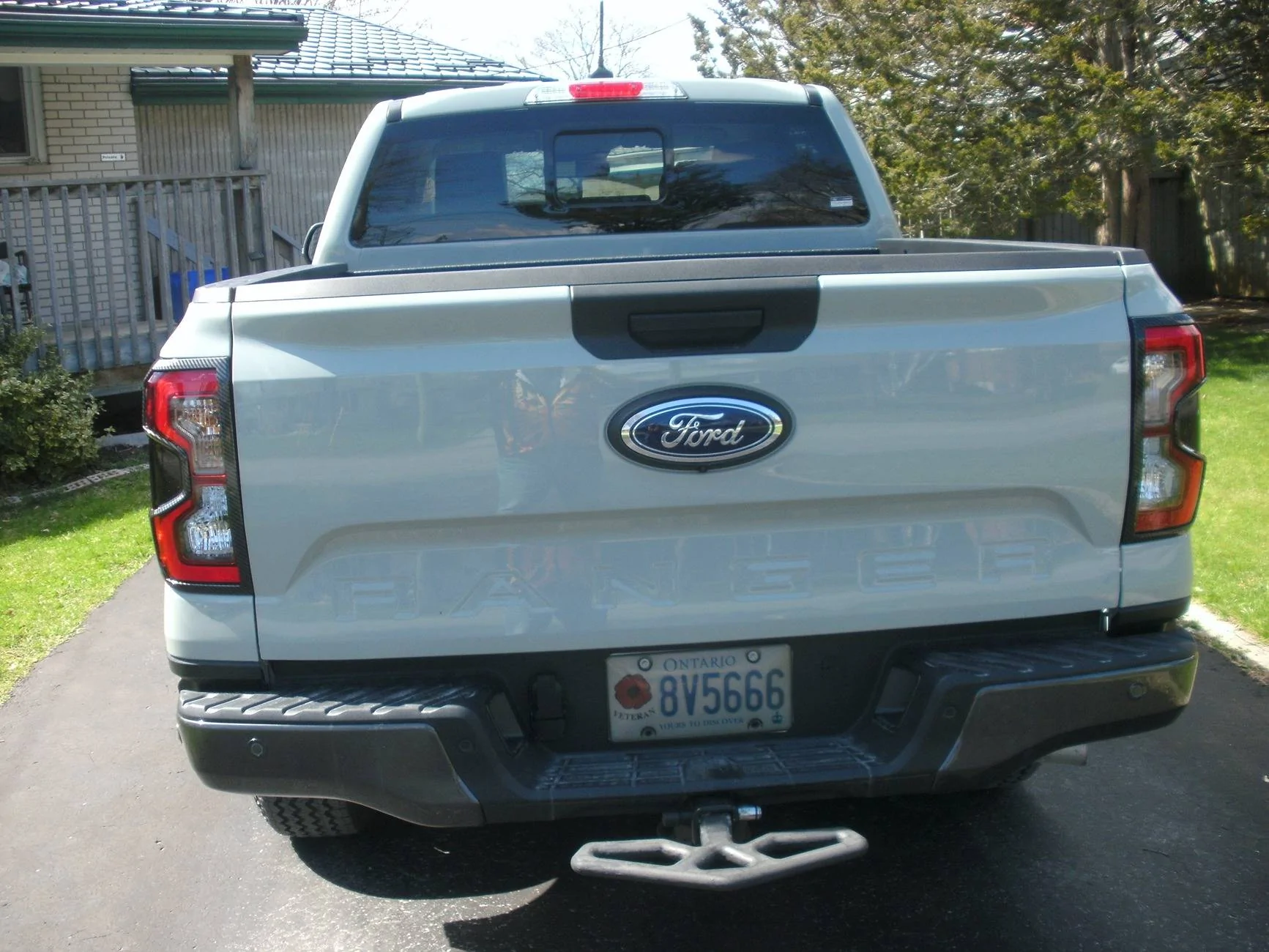 Ford Ranger Trailer hook up wiring location Back tail light covers