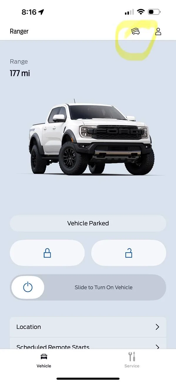 Ford Ranger FordPass update - doesn’t show mileage? IMG_8544