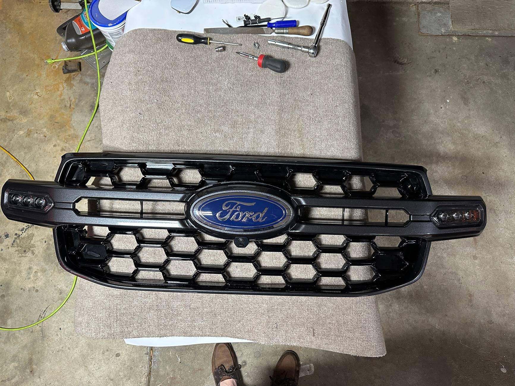 Ford Ranger New grill painted and installed IMG_4143