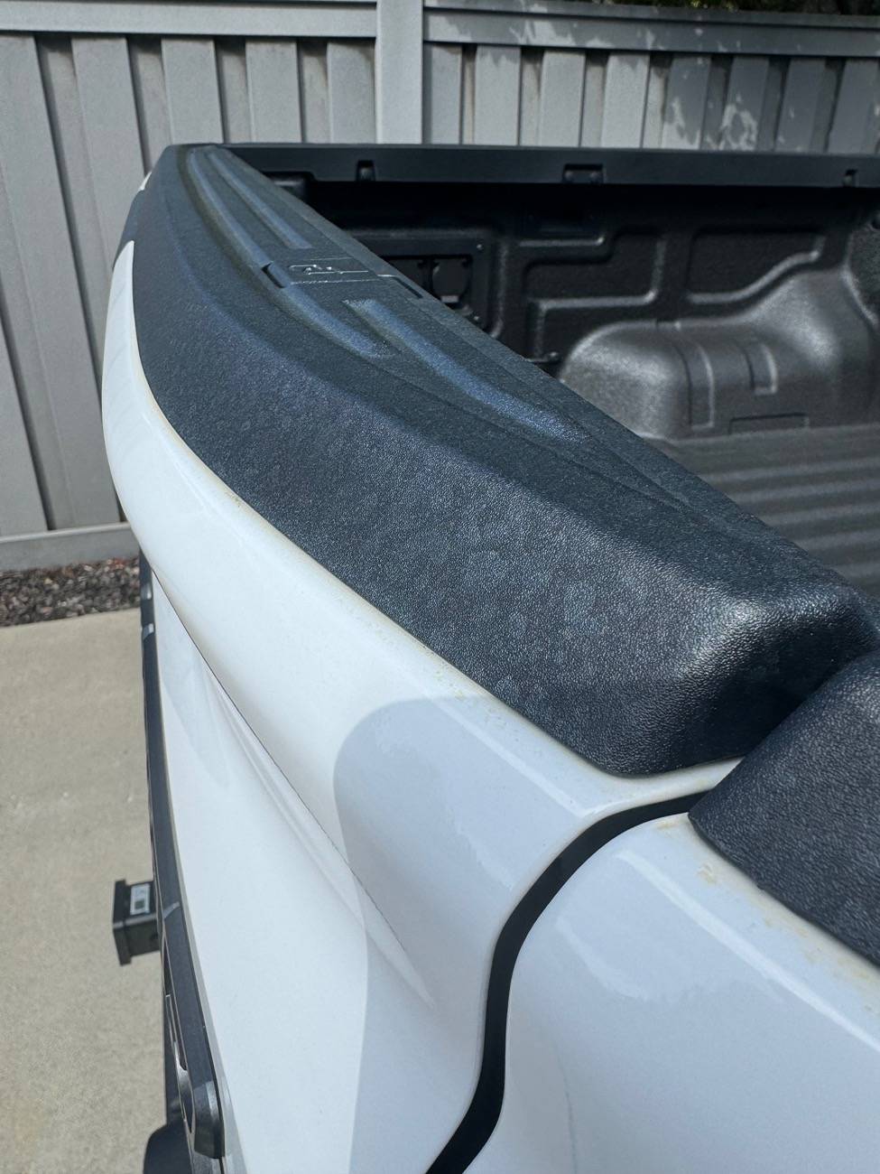 Ford Ranger Issues with Plastic and Paint Stains from sttting in Detroit IMG_2388
