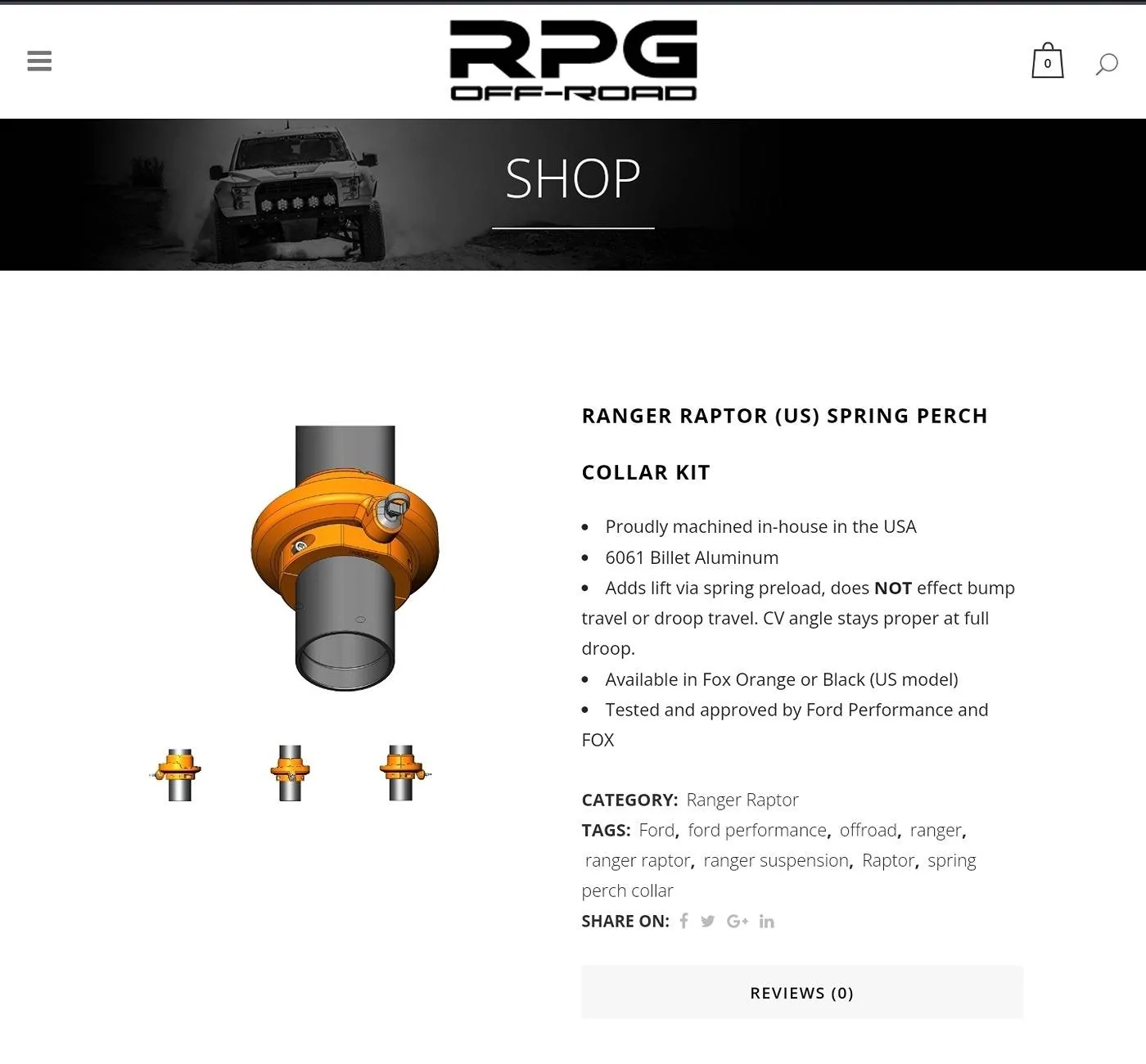 Ford Ranger *Group Buy* RPG Off-Road Adjustable Spring Perch Collar Kit Screenshot_20240529_115505_Chrom