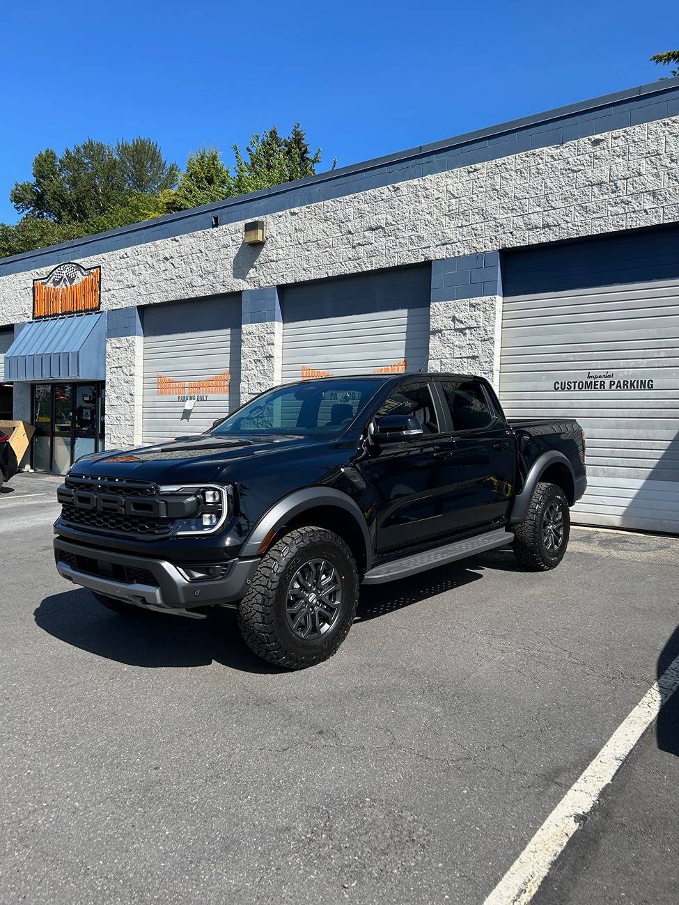 Ford Ranger Black RR Back from PPF and Ceramic Coat IMG_7900