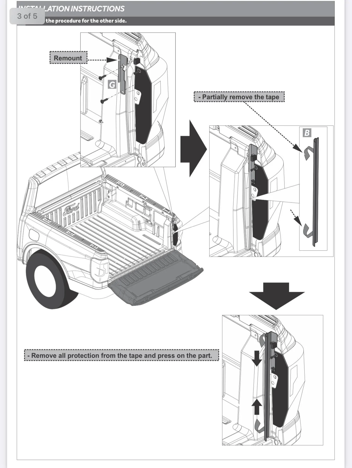 Ford Ranger Keko USA Tailgate Seal Kit for 2024 Ranger? Feedback or comments needed. IMG_6581
