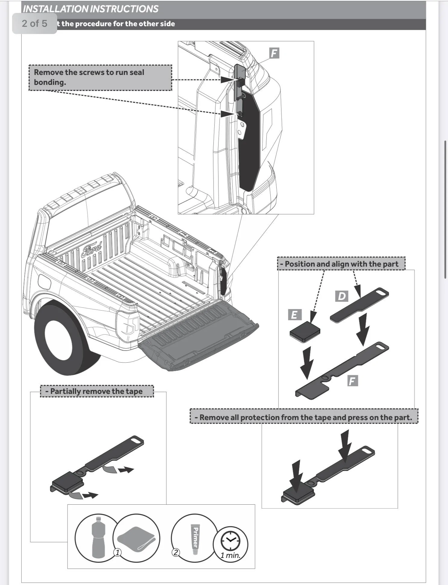 Ford Ranger Keko USA Tailgate Seal Kit for 2024 Ranger? Feedback or comments needed. IMG_6580