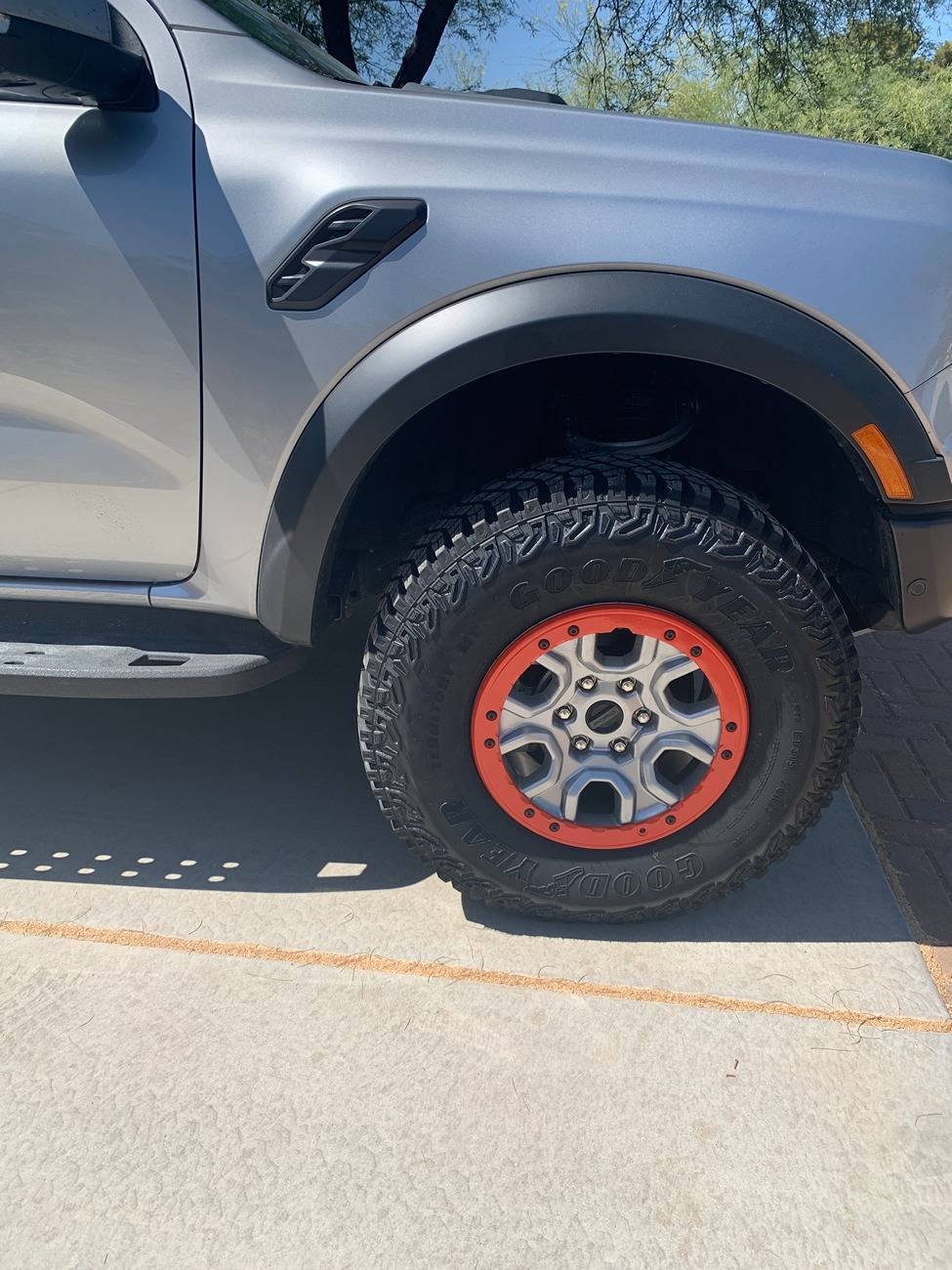 Ford Ranger RTR EVO 6 - 17x9 +30 wheels with 315/70/17 tires on Ranger Raptor IMG_3826.JPG