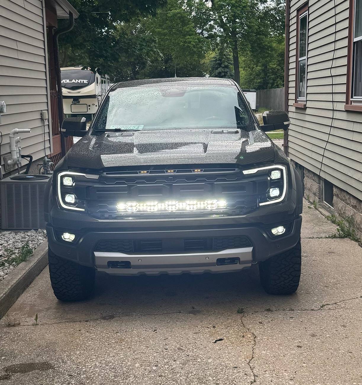 Ford Ranger Raptor LED Stealth Light Bar Installed IMG_0303