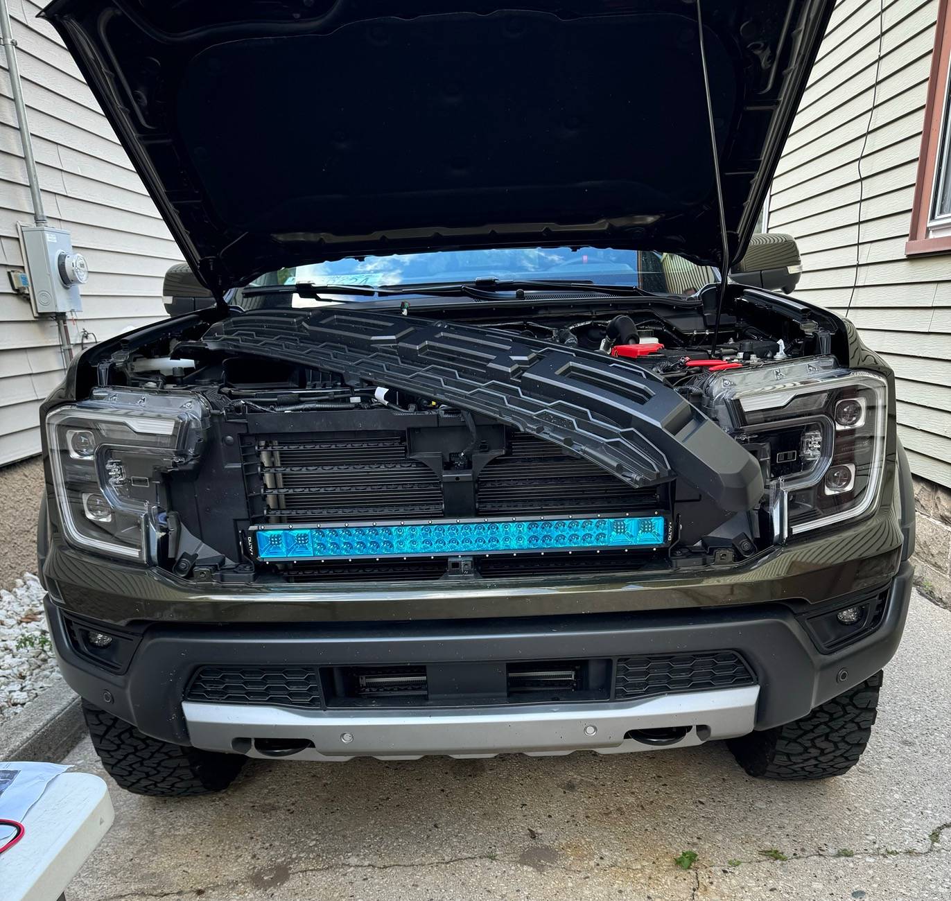 Ford Ranger Raptor LED Stealth Light Bar Installed IMG_0296