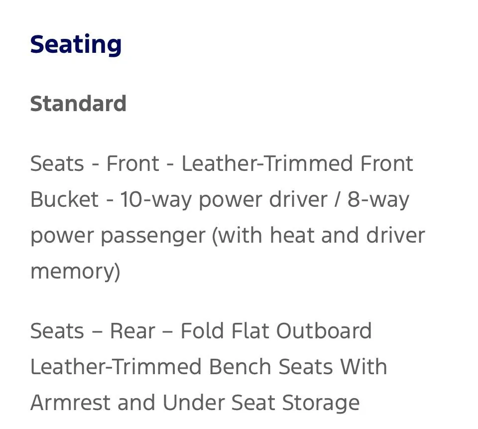 Ford Ranger Driver Seat Leather issues: Ranger Raptor IMG_7090