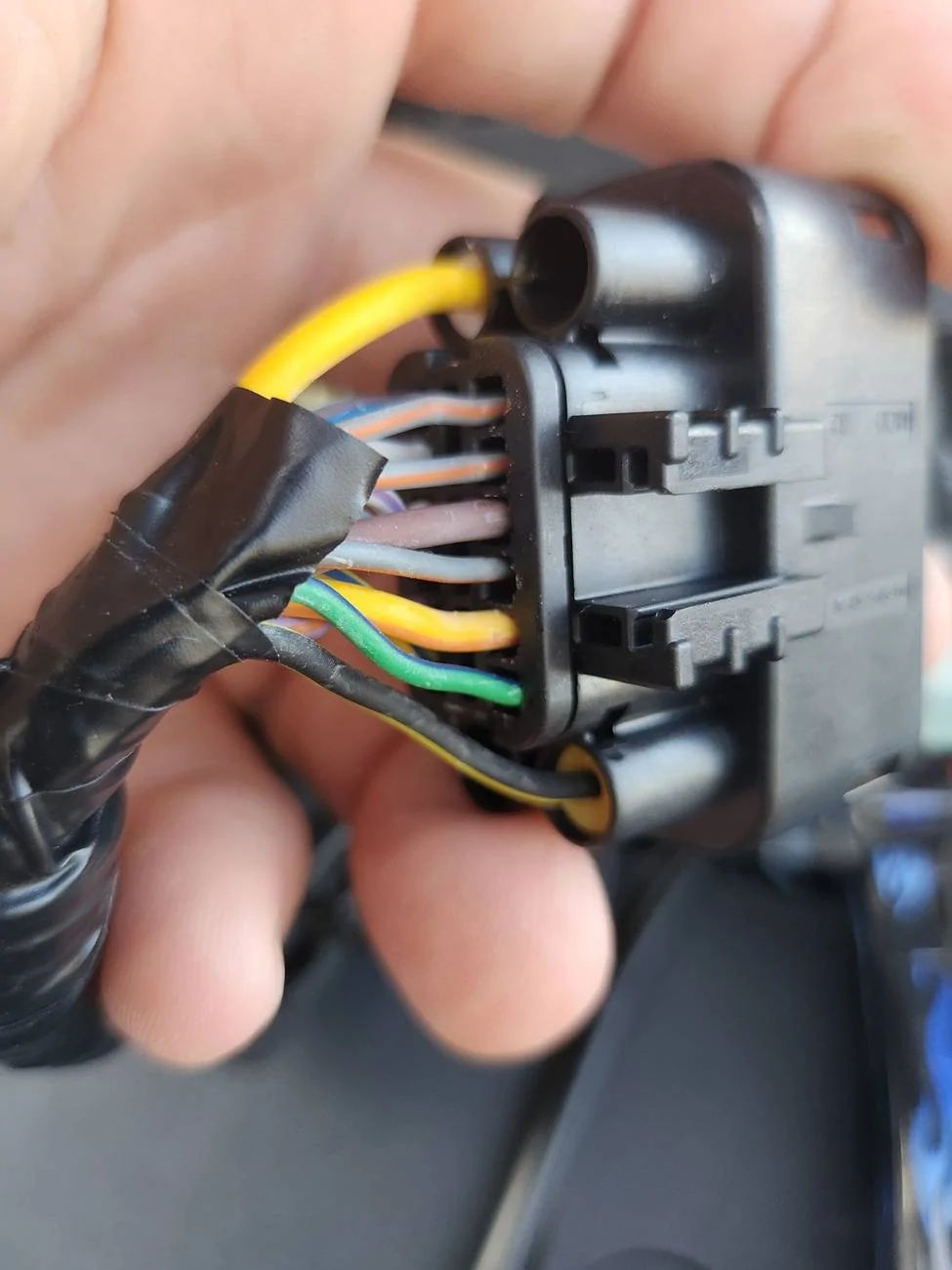 Ford Ranger Aux switch rewire After