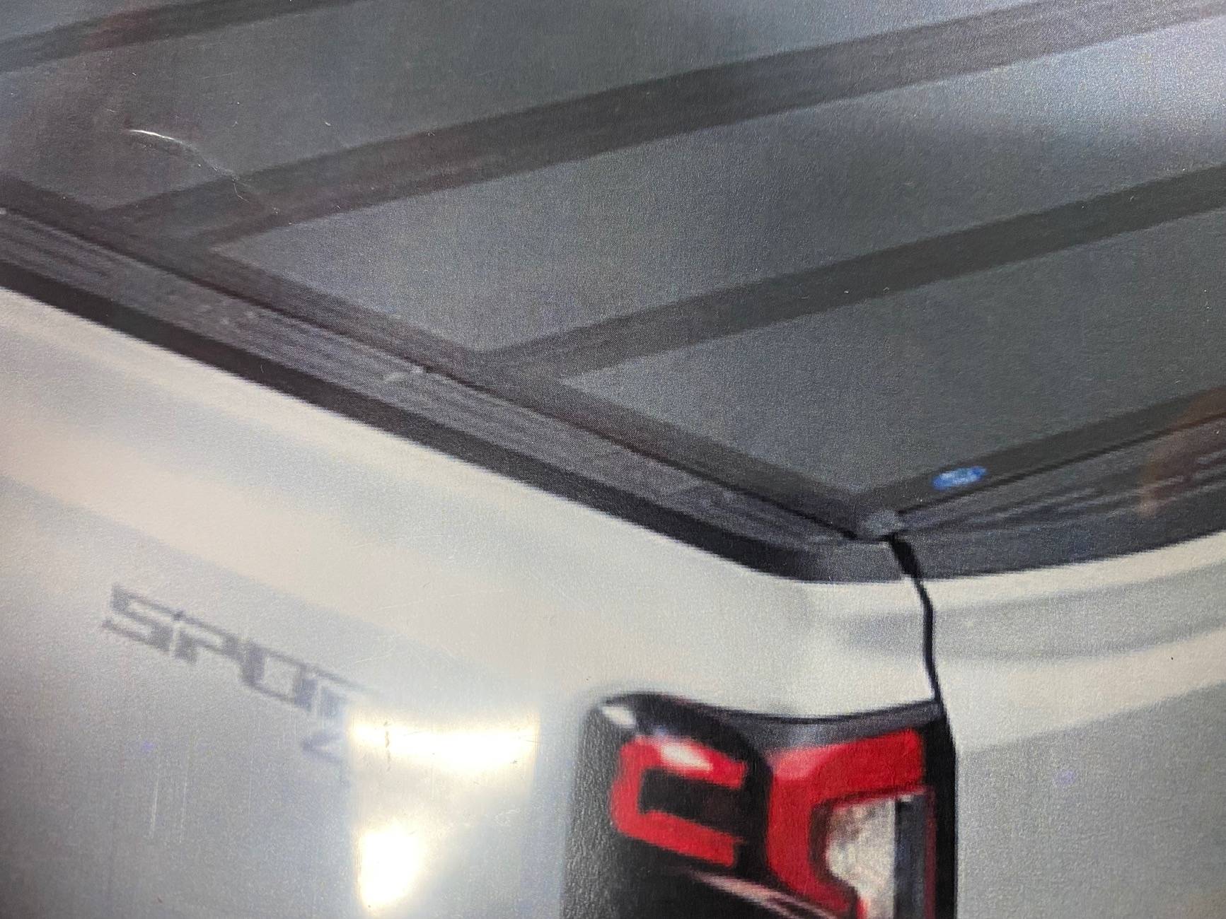 Ford Ranger Installed Ford Branded BAKFlip MX4 Tonneau Cover on XLT FX4 Ranger IMG_8431