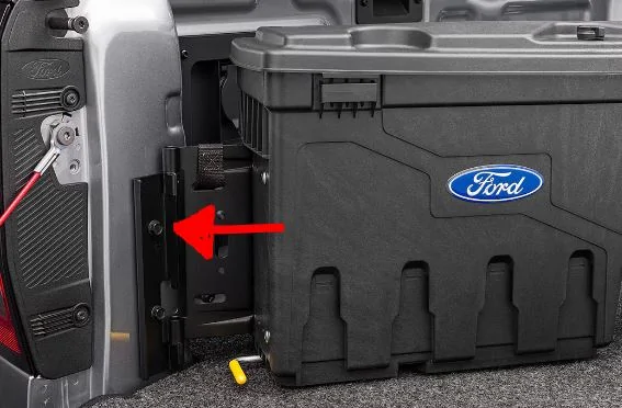 Ford Ranger Threaded Truck Bed Access Points truck bed pic