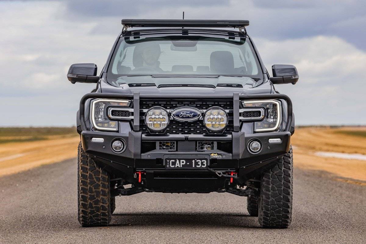 Ford Ranger I want a Raptor but can't get one.  Lariat? Ford-Ranger-Next-Gen_Deluxe-Bull-Bar-5
