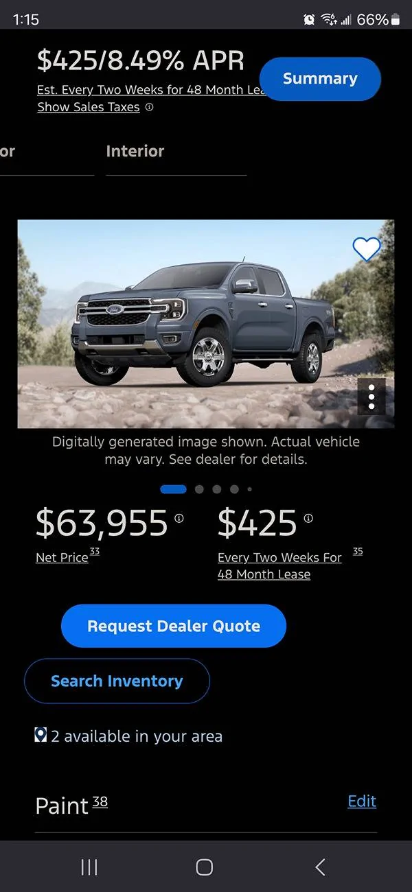 Ford Ranger Ranger 2.7L V6? What is your build date? Screenshot_20240621_131518_Firefox