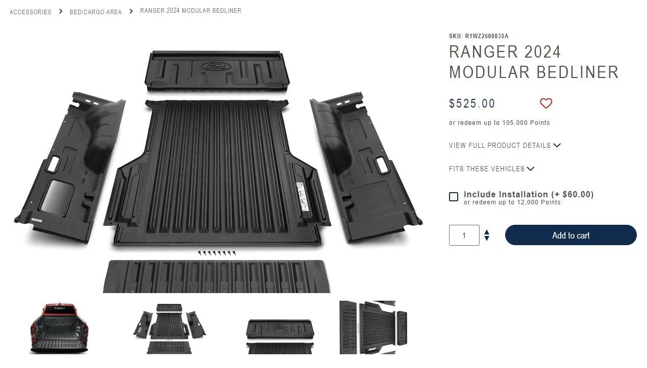 Ford Ranger Keep Drop-in Bedliner or Switch to Spray-in Bedliner Modular Liner