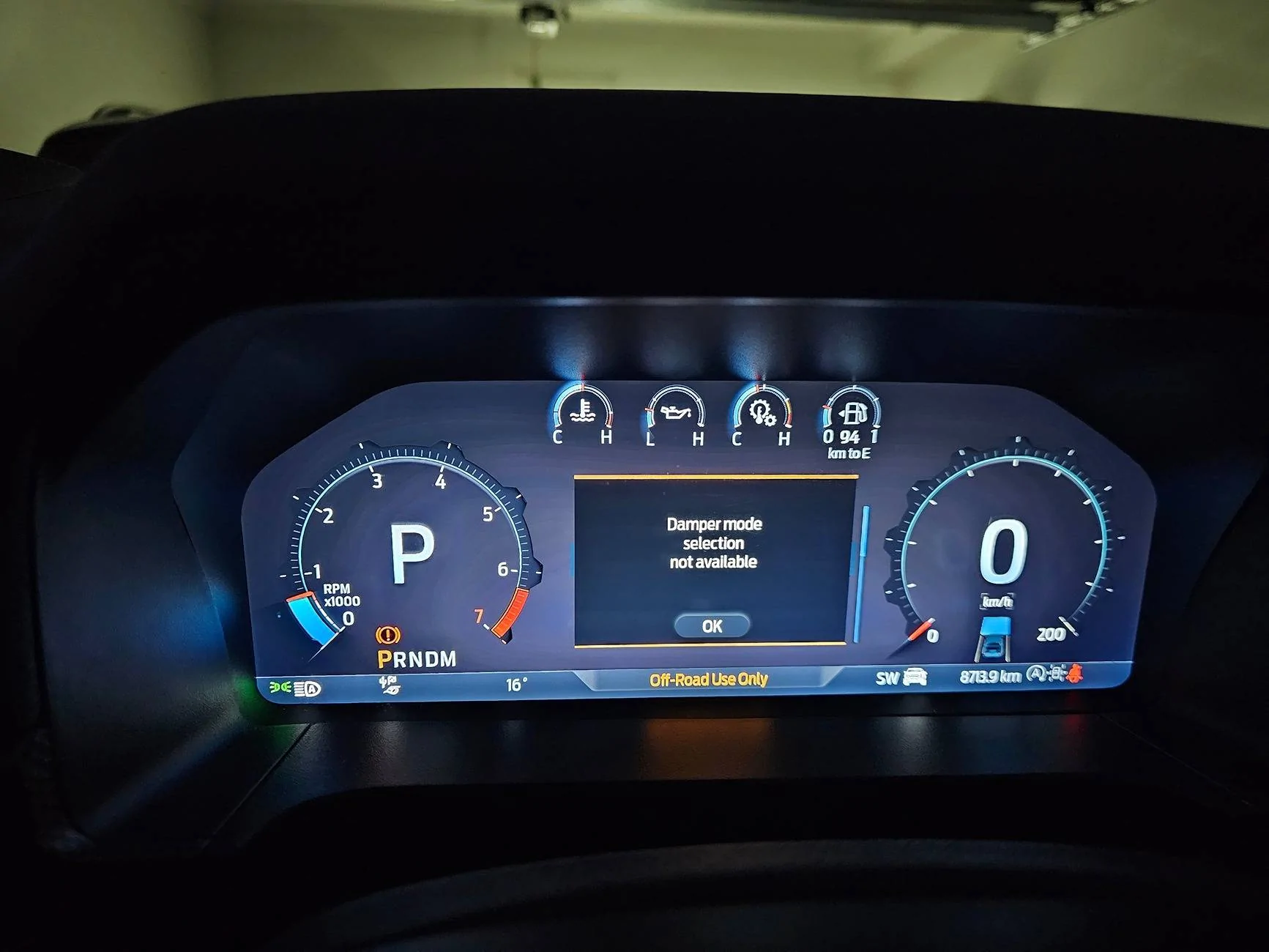 Ford Ranger Drive Control Malfunction 20240628_171948