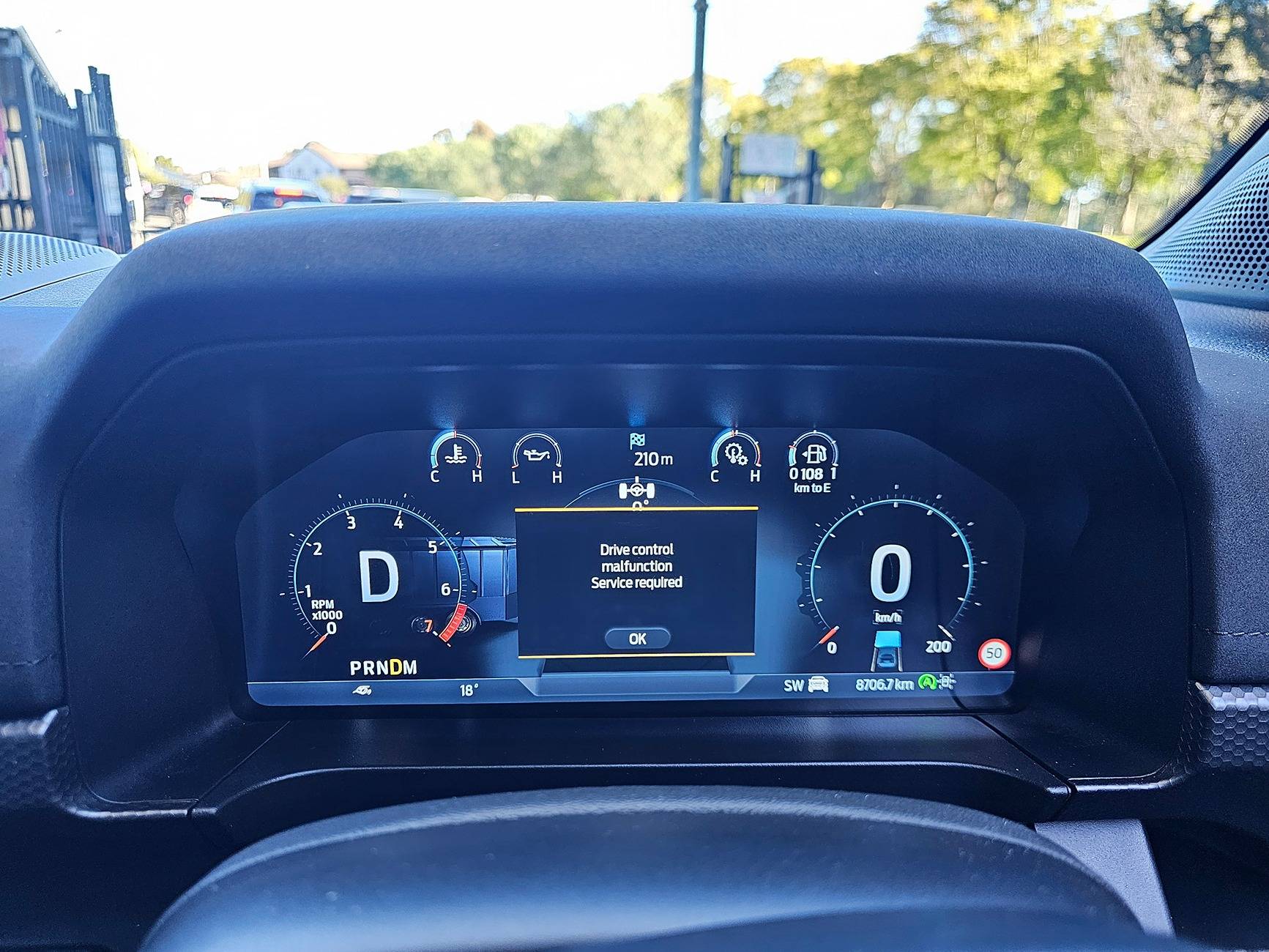 Ford Ranger Drive Control Malfunction 20240628_142854