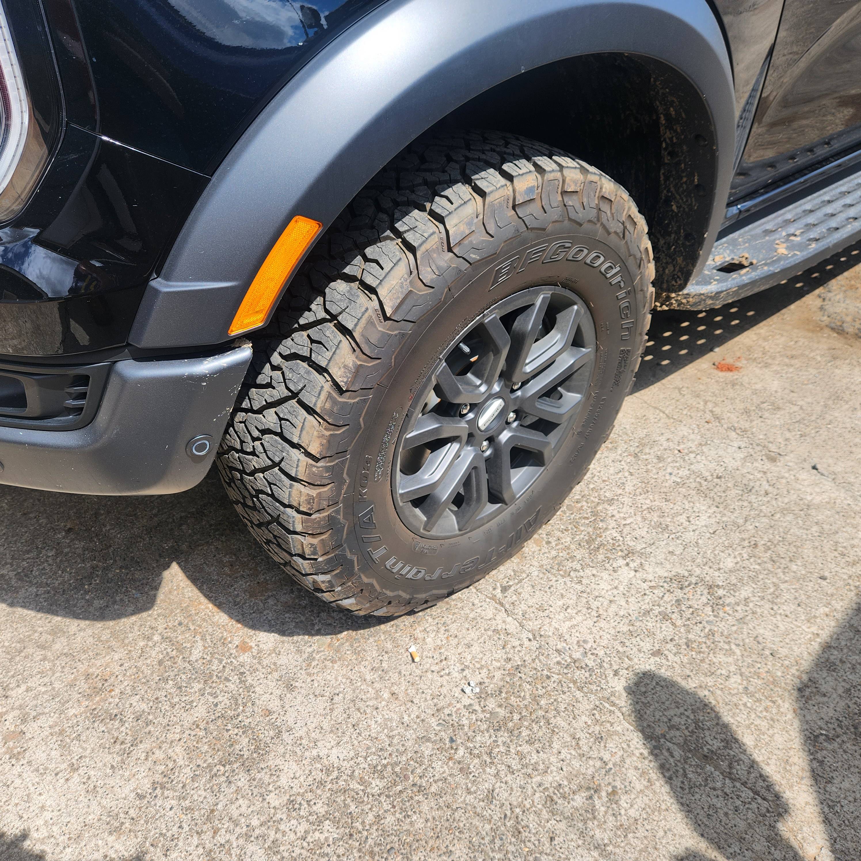 Ford Ranger Ranger Raptors wheels and tires 20240630_151724