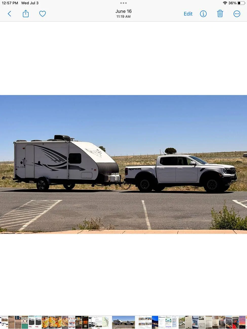 Ford Ranger Max towing advice IMG_5819