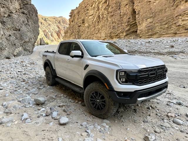 Ford Ranger Ranger Raptor on Anza Borrego Trail 1