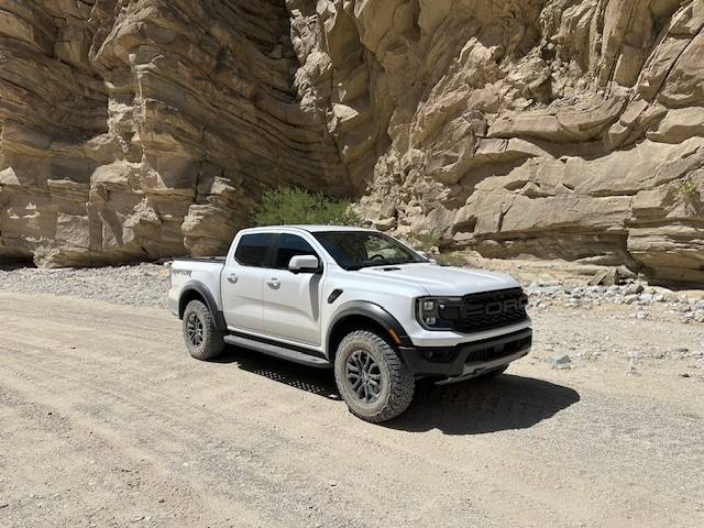 Ford Ranger Ranger Raptor on Anza Borrego Trail 3