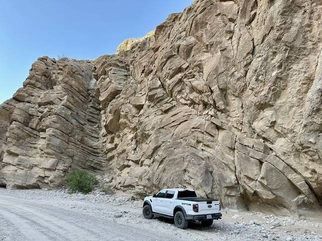 Ford Ranger Ranger Raptor on Anza Borrego Trail 4