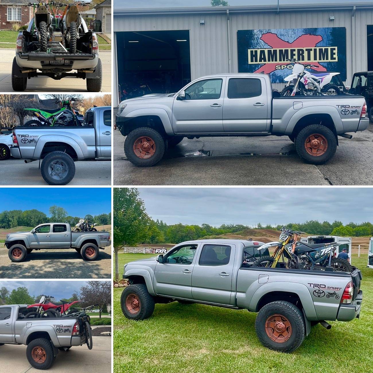 Ford Ranger Pictures of your Rangers with Dirtbike(s) in the bed! bikes in taco