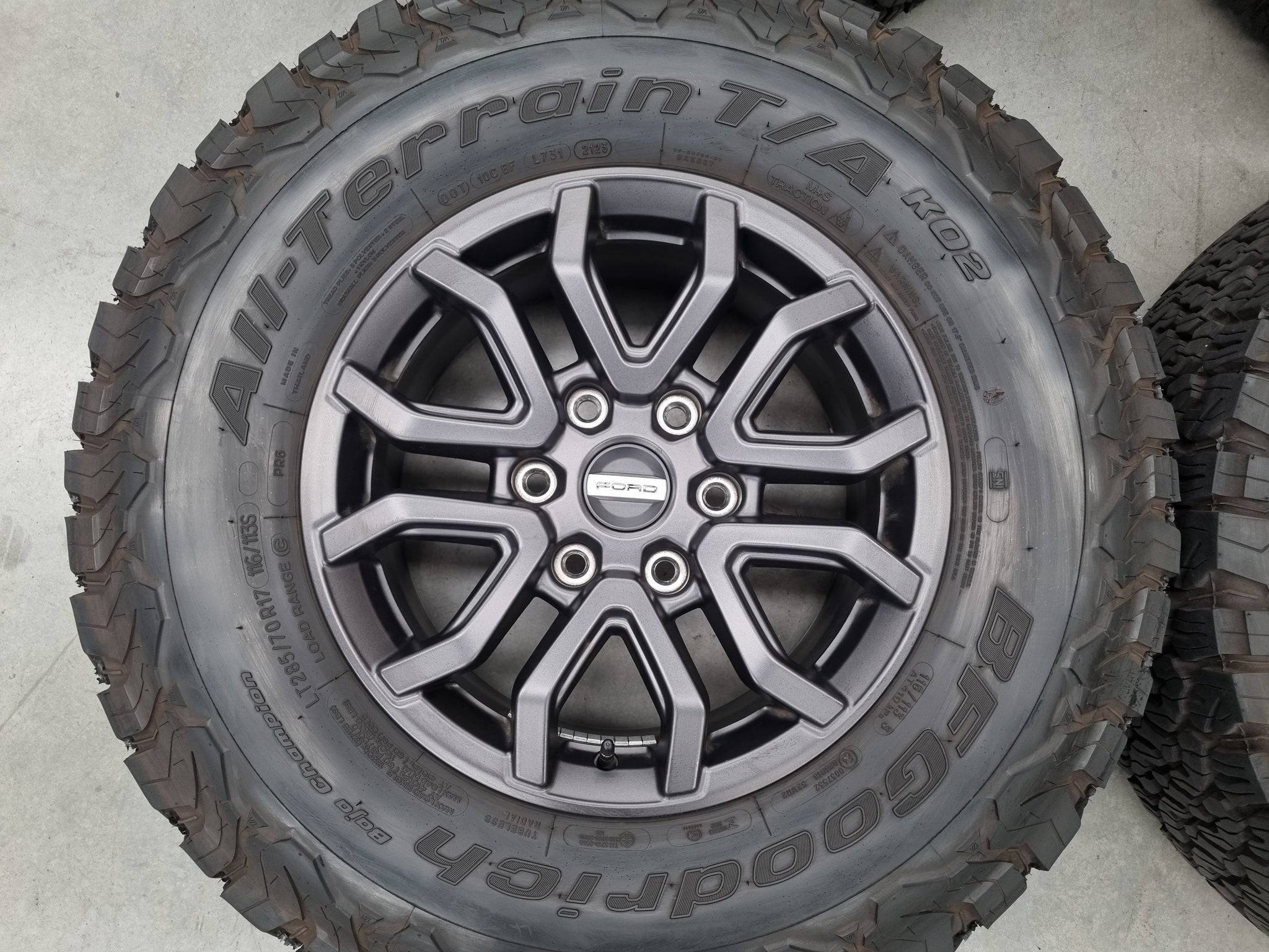 Ford Ranger Raptor Tyres And Rims South Dakota - FORD Ranger Raptor 17 Inch Wheels and Tyres Set of 4 ...