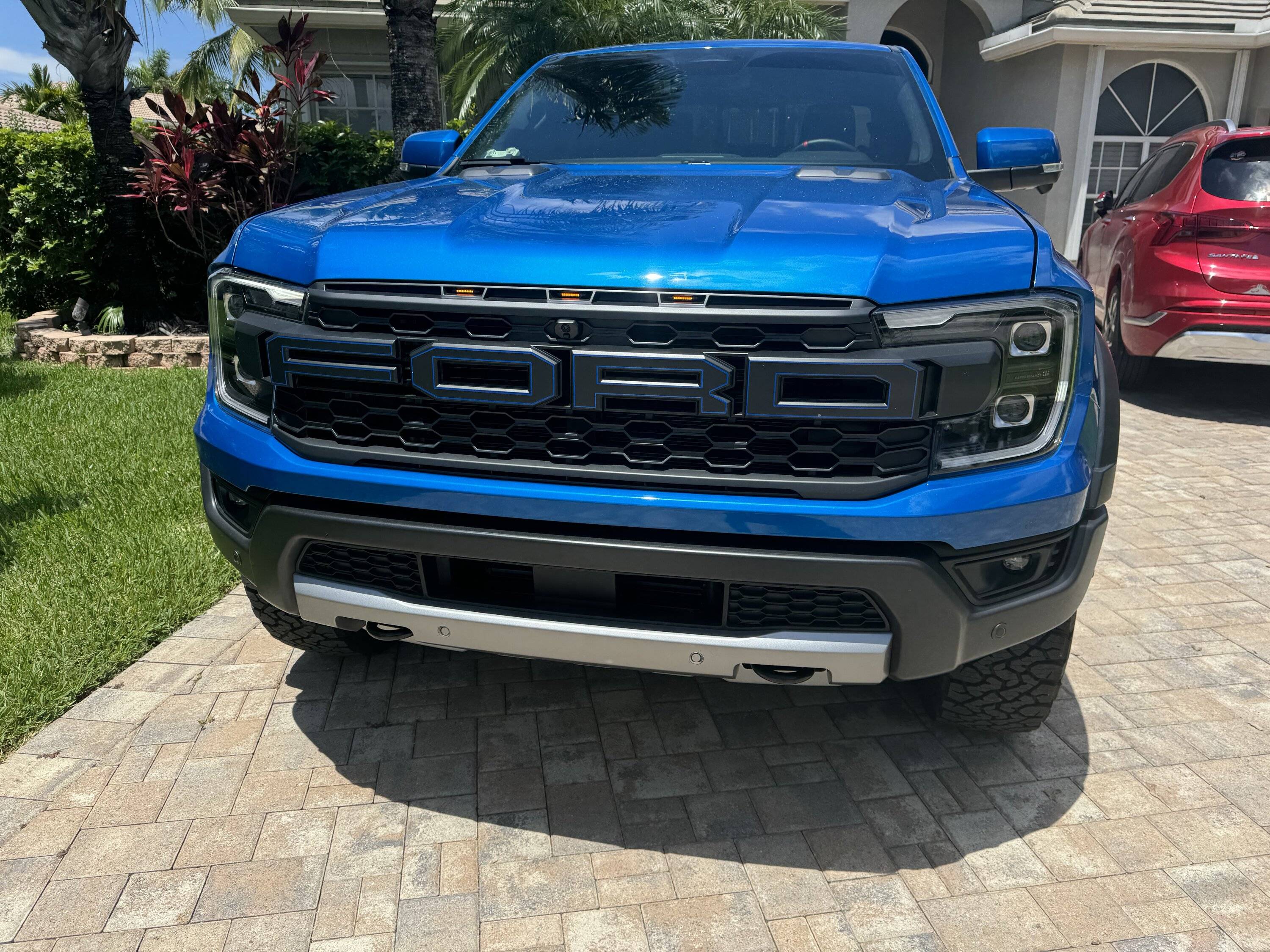 Ford Ranger Grill Marker (Raptor) lights IMG_2098