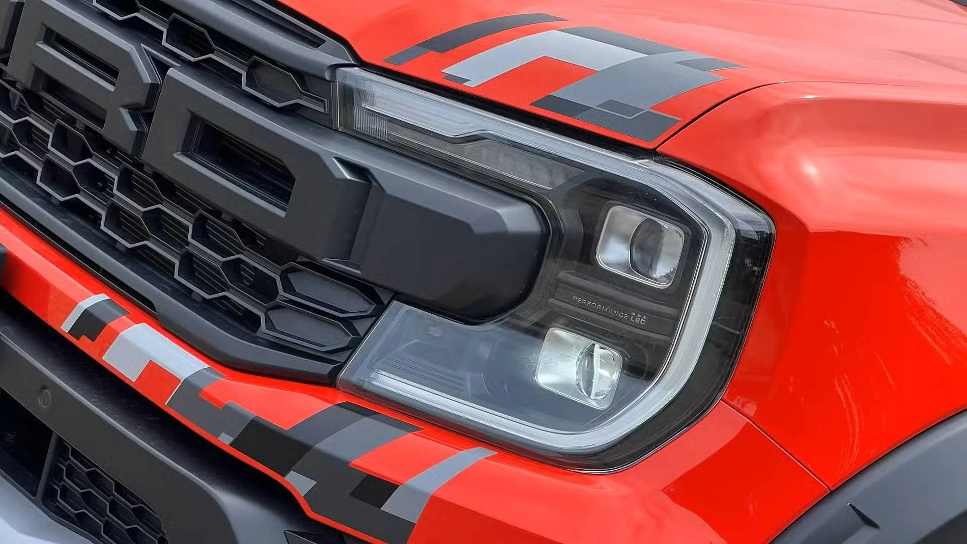 Ford Ranger Tremor in 2025? front ranger sticker red