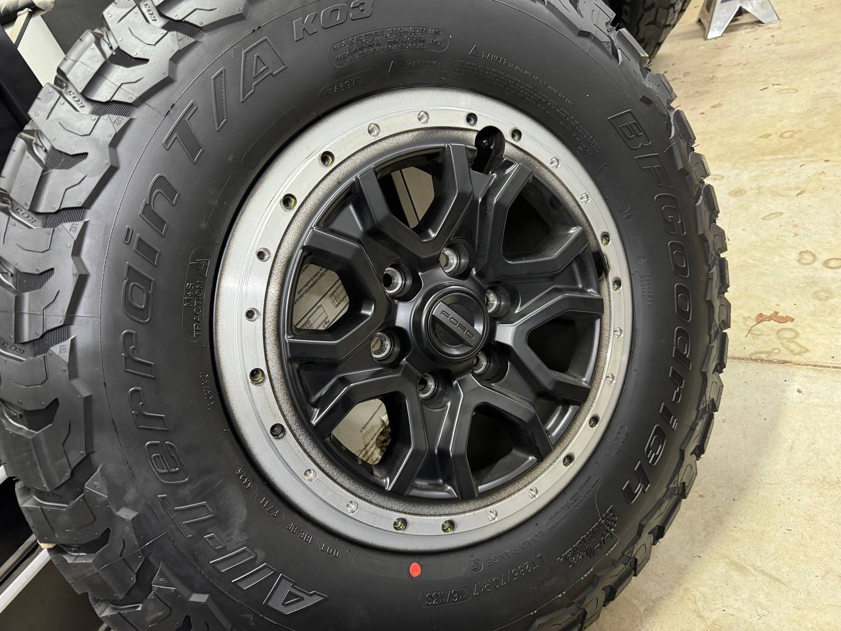 Ford Ranger Wheels & Tires sorted: 295/70R17 34” tall 12” wide +30 offset / Update +30 offset now running Falken AT4W P285/70R17s IMG_8911