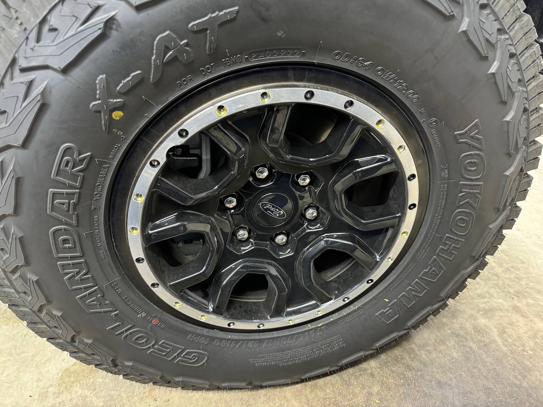 Ford Ranger Wheels & Tires sorted: 295/70R17 34” tall 12” wide +30 offset / Update +30 offset now running Falken AT4W P285/70R17s IMG_8912