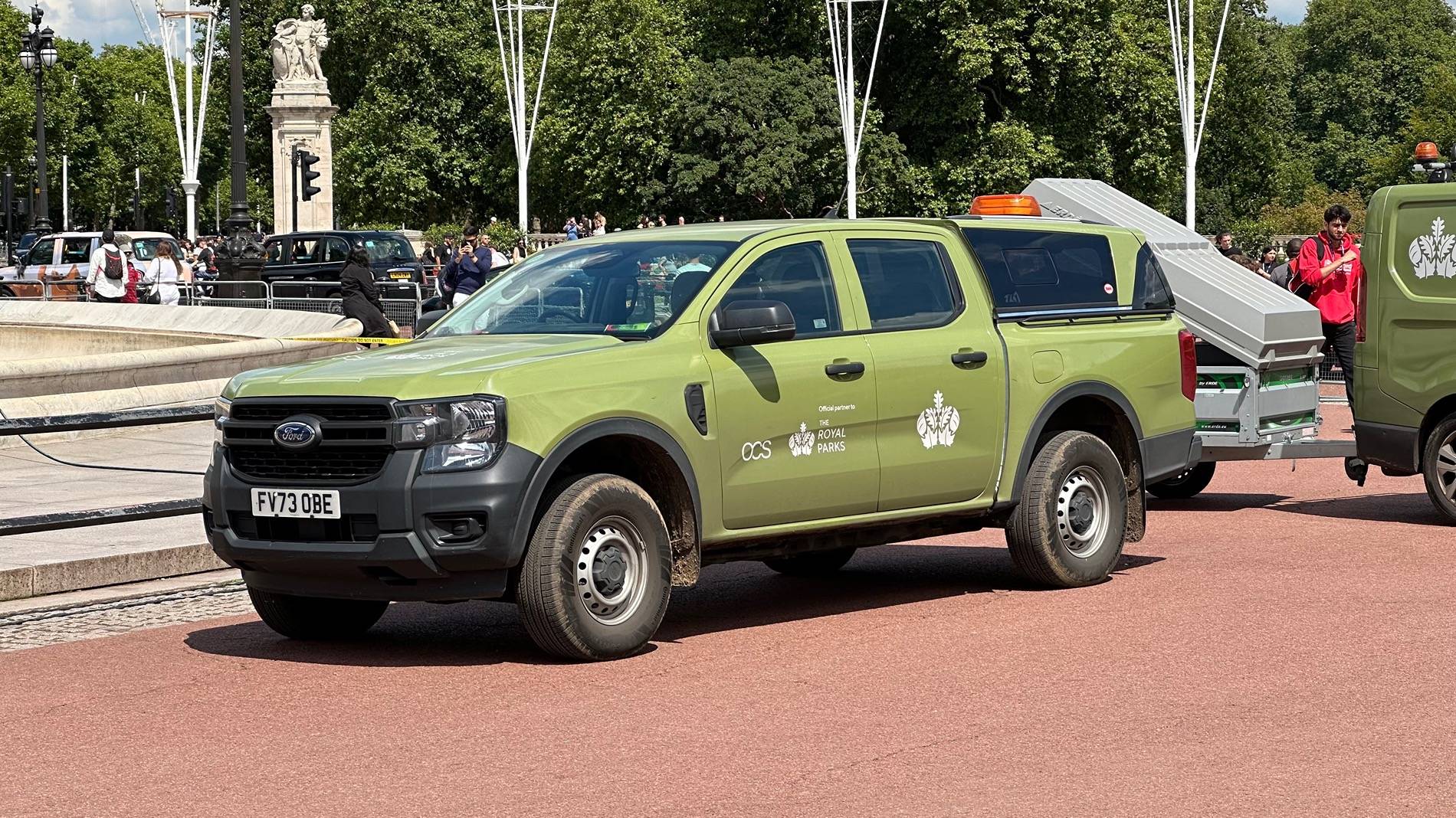 Ford Ranger Apparently the truck of choice for the Royal Crown IMG_2619