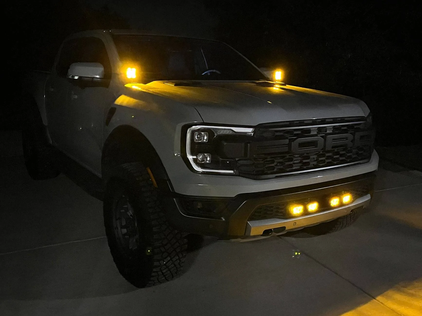 Ford Ranger Diode Dynamics SS3 Ditch Lights and SS2 Driving Lights Installed IMG_2361