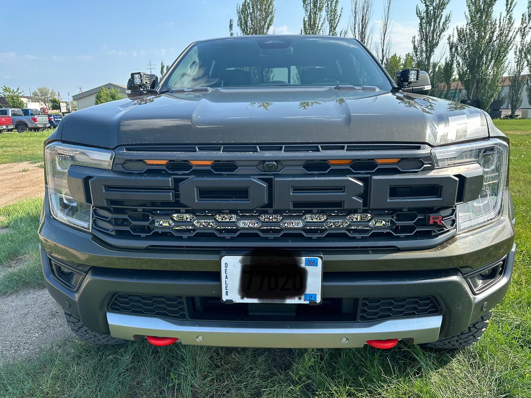 Ford Ranger Installed 32" Altiq light bar on 2024 RR IMG_4571