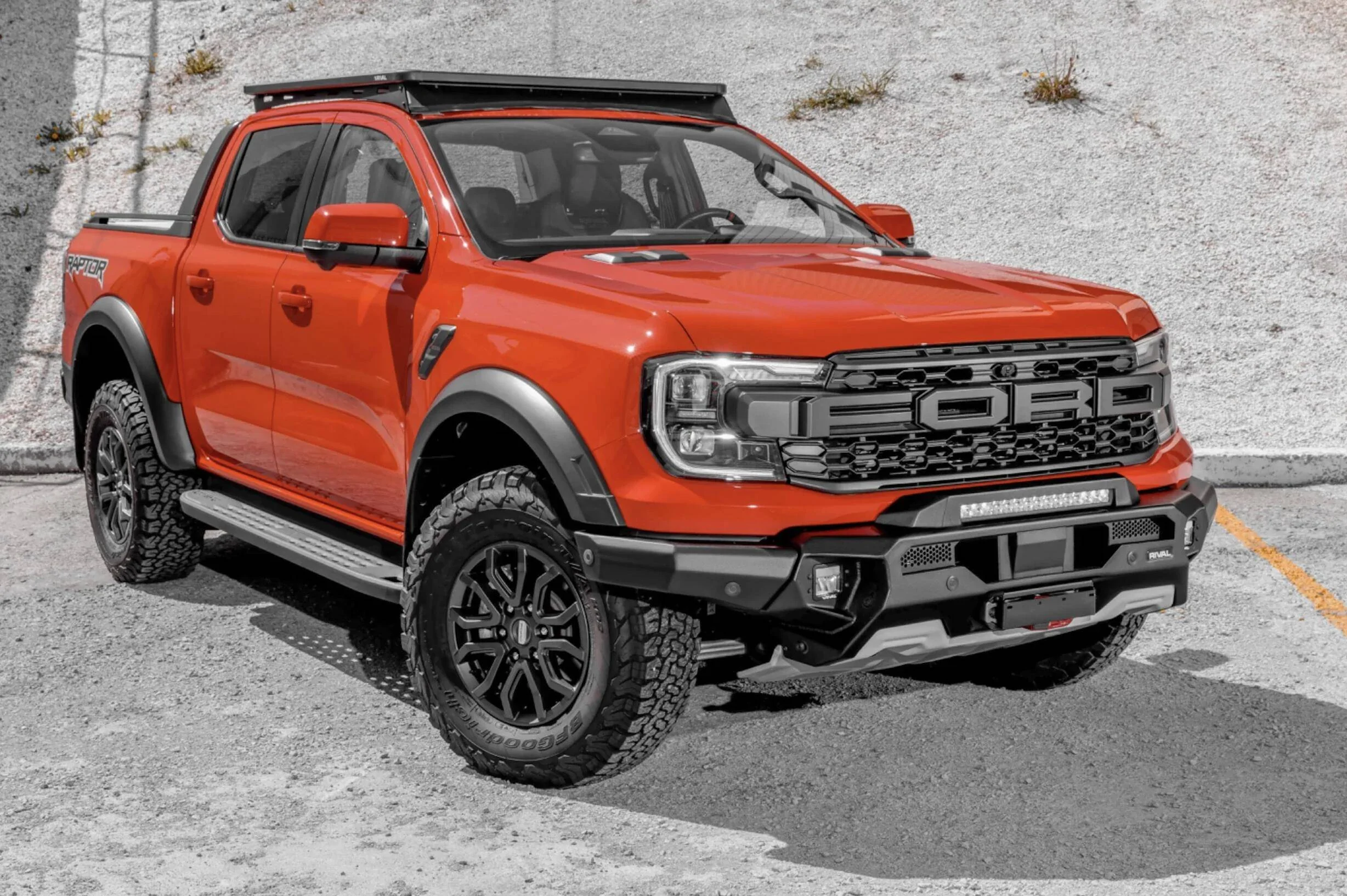 Ford Ranger RIVAL Aluminum Bumper for Ranger Raptor 0