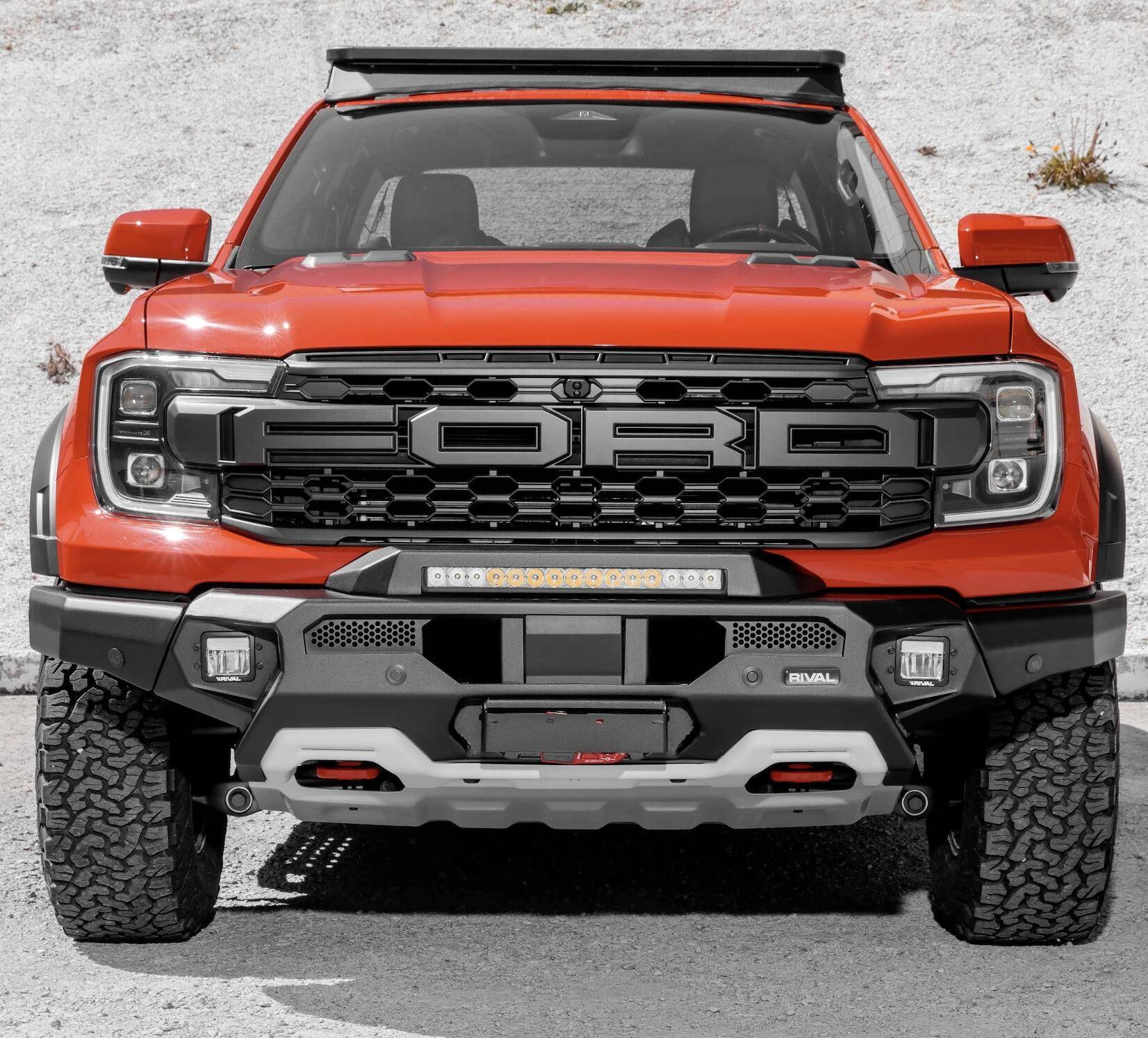 Ford Ranger RIVAL Aluminum Bumper for Ranger Raptor 1