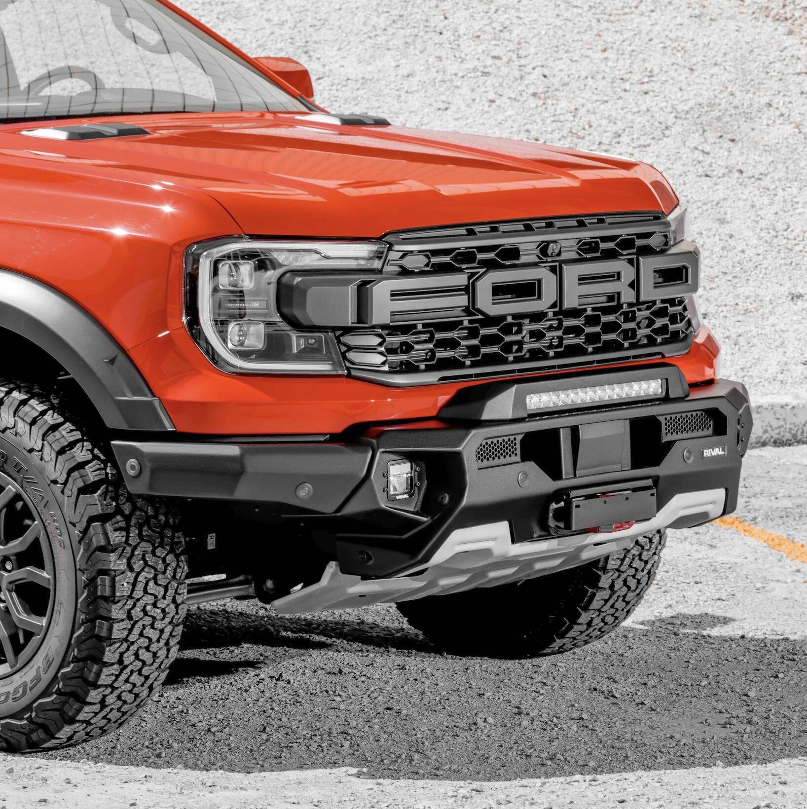 Ford Ranger RIVAL Aluminum Bumper for Ranger Raptor 2