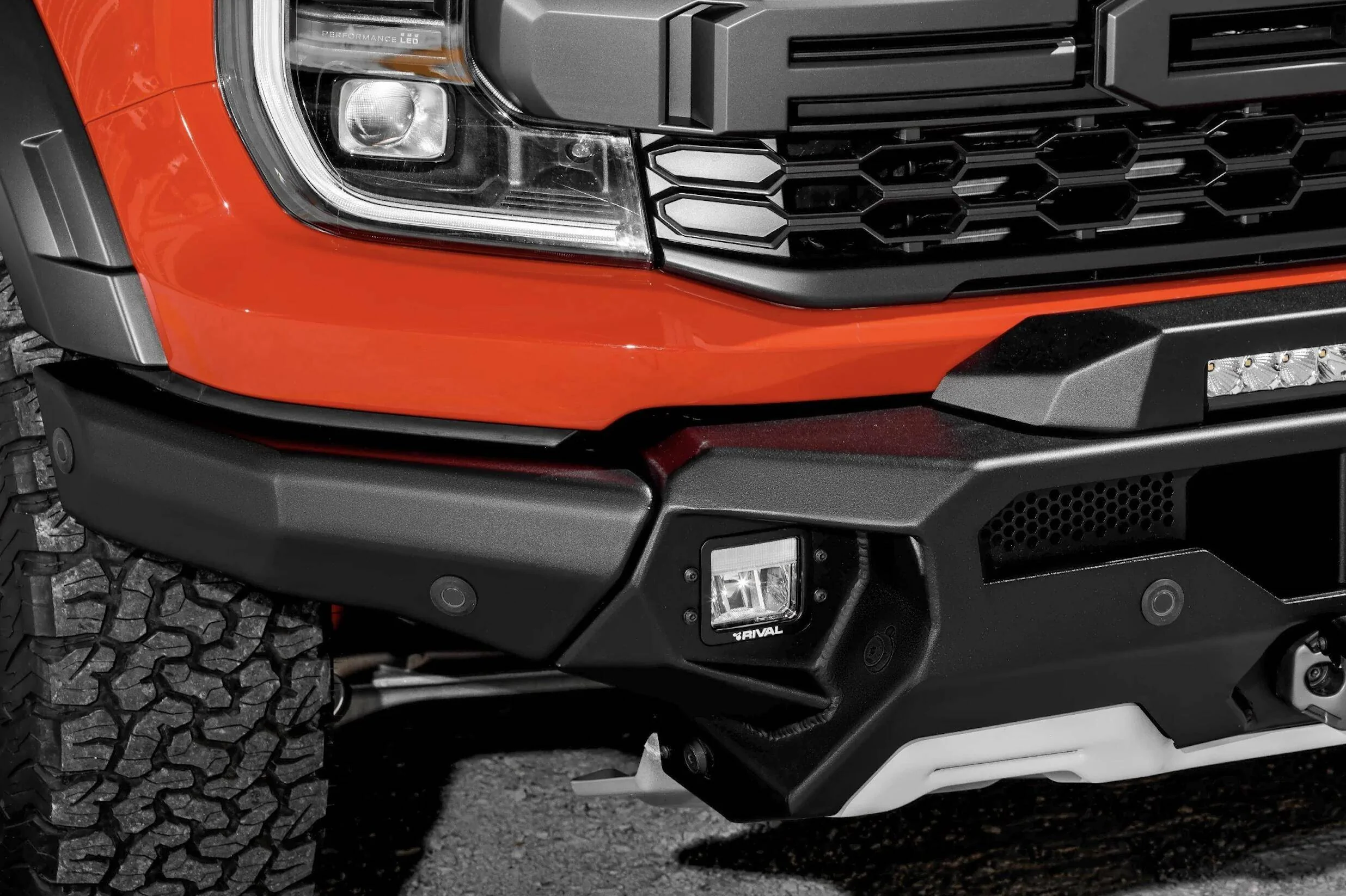 Ford Ranger RIVAL Aluminum Bumper for Ranger Raptor 5