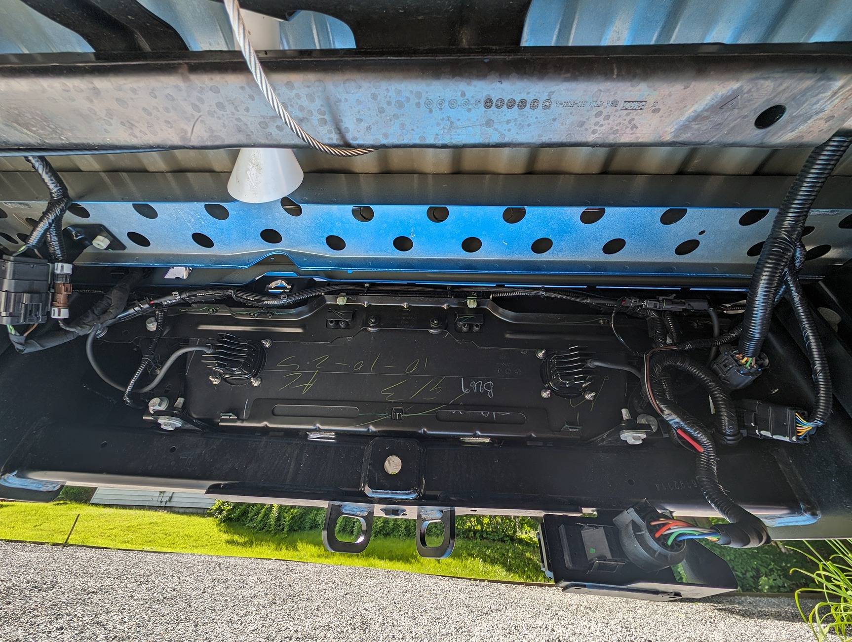 Ford Ranger Looking for auxiliary reverse lights with fairly low profile under bumper PXL_20240609_205204581