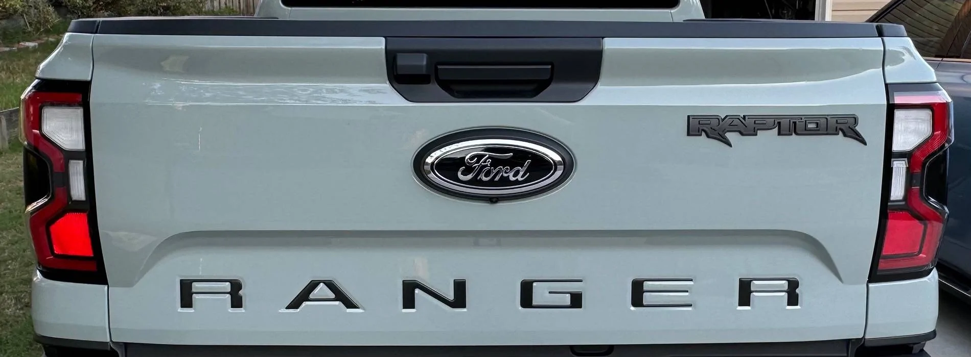 Ford Ranger Warning: Tailgate Letters from previous generation Ranger does not fit IMG_0327