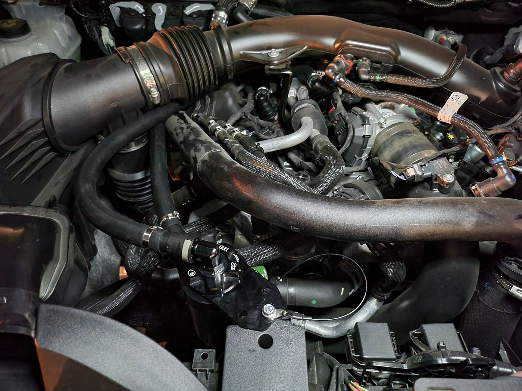 Ford Ranger Ranger Raptor Catch Can Installed! 1000416891
