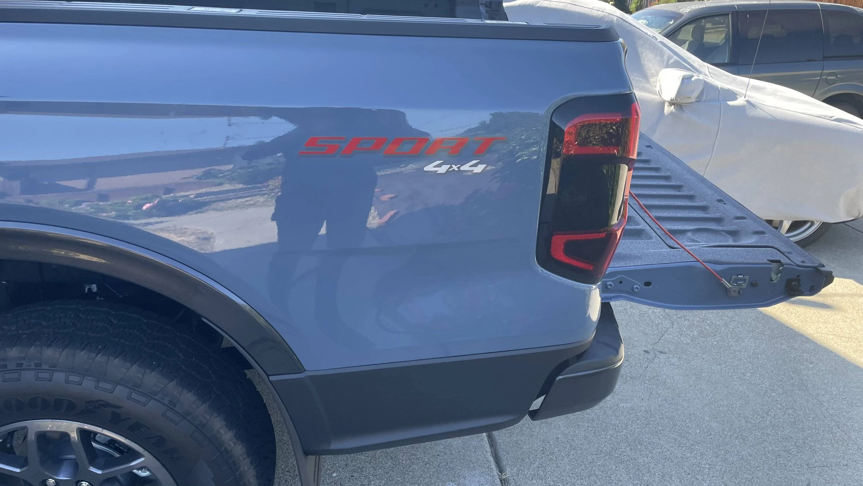 Ford Ranger Blinged up the 'SPORT' decal IMG_2157