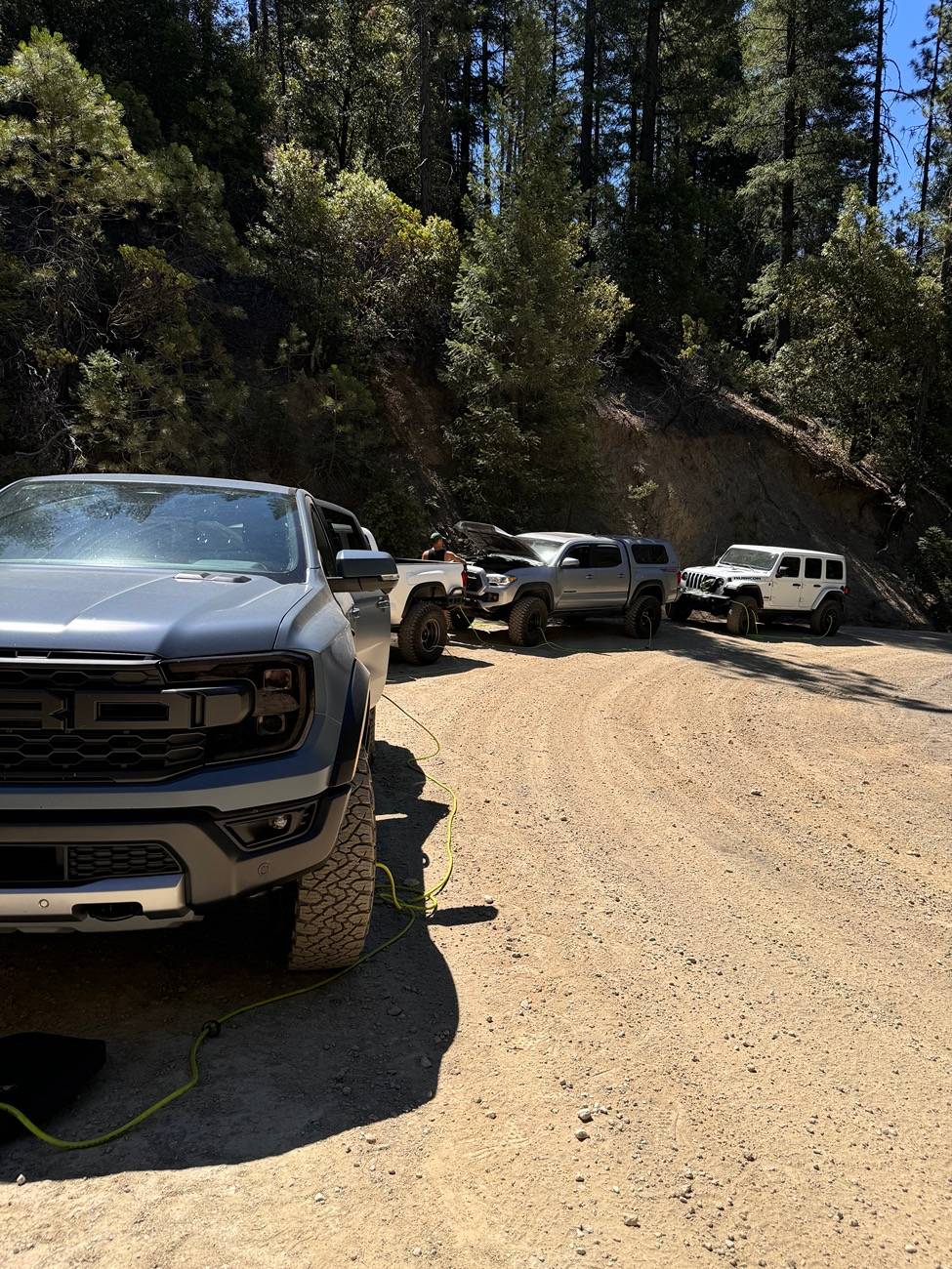 Ford Ranger Beer.Raptor does Poker flats trail IMG_6267